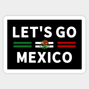 Let’s Go Mexico National Flag Team Sticker